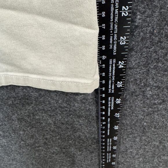 Current/Elliott Jeans Womens 28 Dirty White Boyfriend Embroidered Cropped USA - Picture 7 of 12